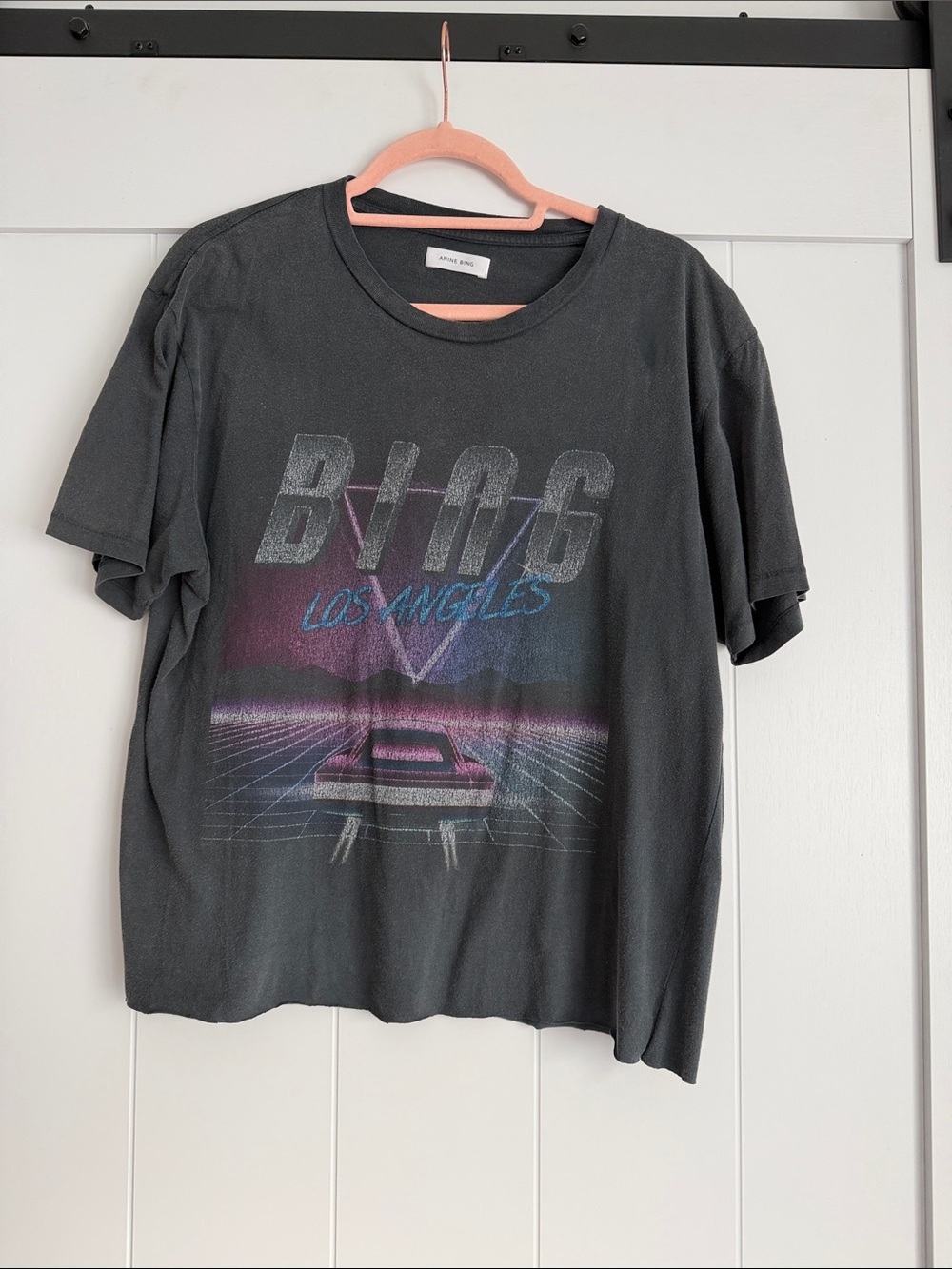 ANINE Bing Los Angeles Graphic Tee - Black